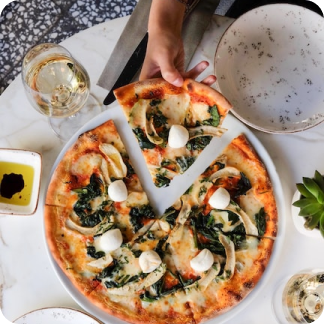 Pizza. Pinntag